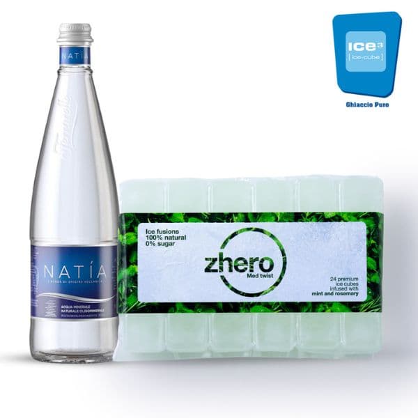 Kit Acqua Naturale Natia e Ghiaccio Zhero Med Twist 