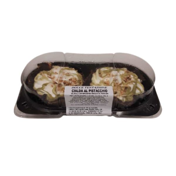 Cialda al Mascarpone Variegato al Pistacchio (170 g)