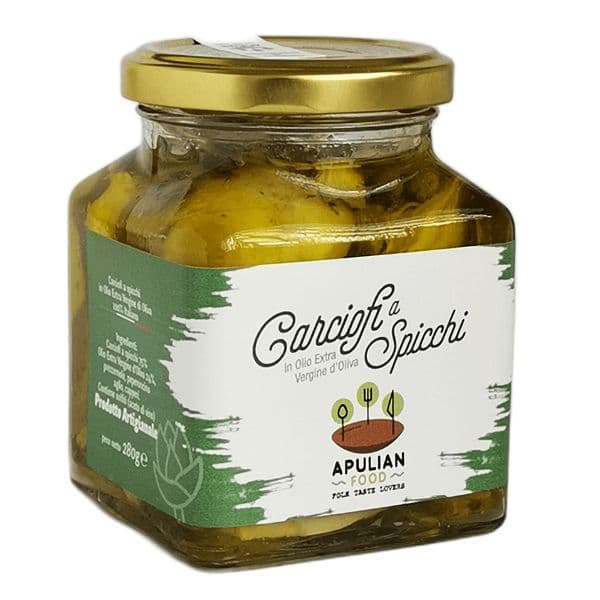 Carciofi a spicchi sott'olio (290gr)