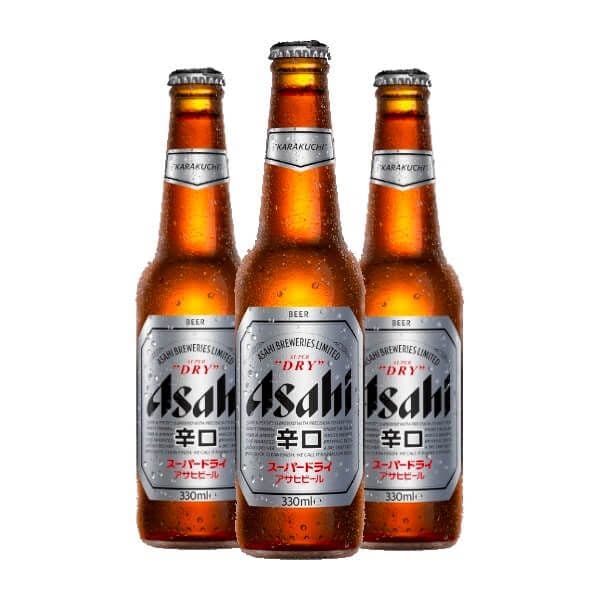 Asahi Super Dry 5,2% (33 cl) 3 pezzi