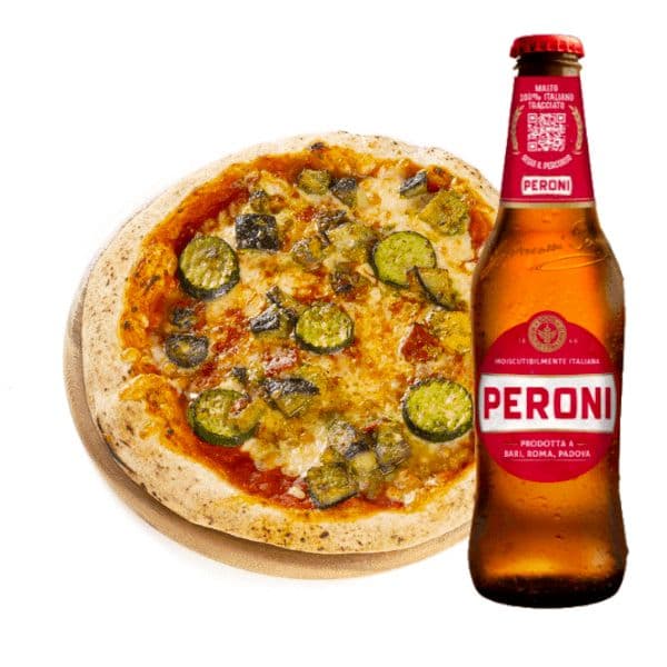 Verdure 29cm + Peroni (33 cl)