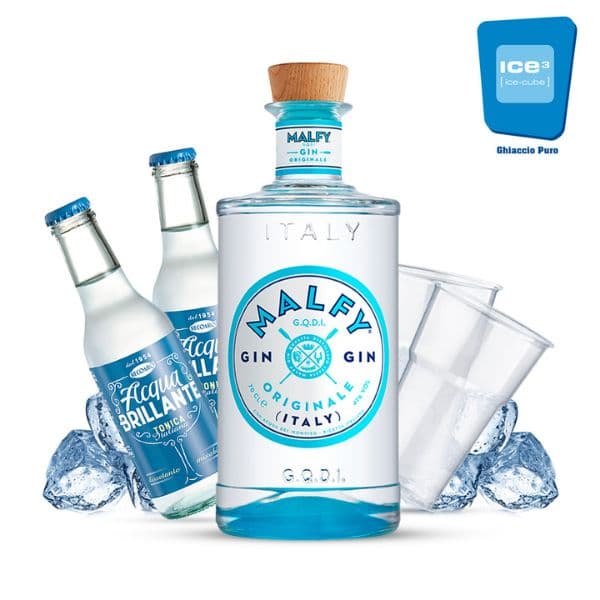 Malfy Originale - Gin Tonic Kit - per 10 persone