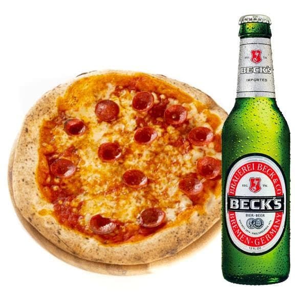 Diavola 29cm + Beck's (33cl)