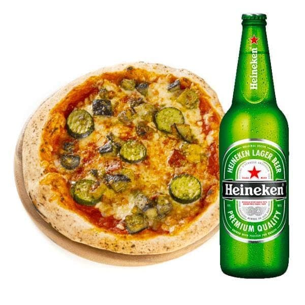 Verdure 29cm + Heineken Lager (33 cl)