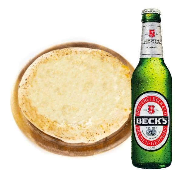 4 formaggi 29cm + Beck's (33 cl)