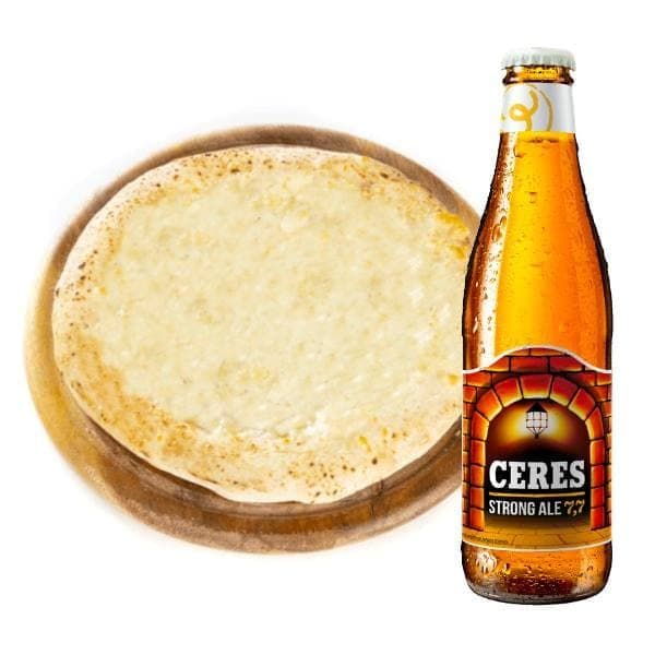 4 formaggi 29cm + Ceres Strong Ale (33 cl)