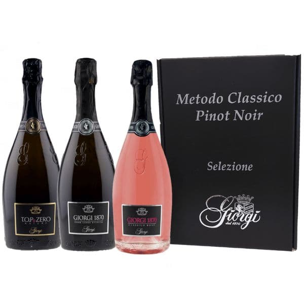 Cofanetto Selezione Pinot Noir Metodo Classico Giorgi