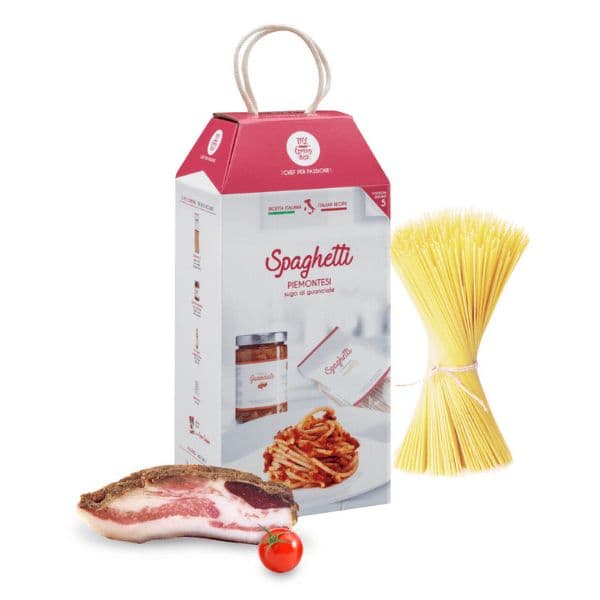 Spaghetti sugo al guanciale (5 porzioni)