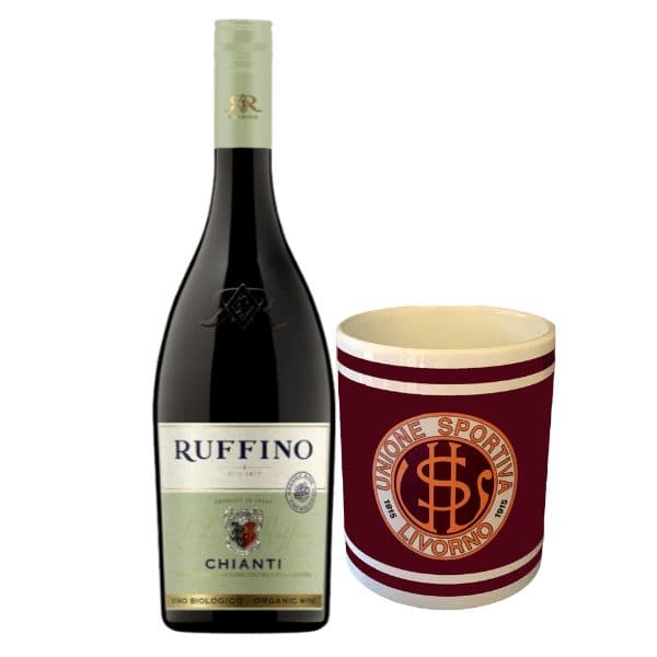 Chianti Ruffino 2019 + Mug US Livorno 1915