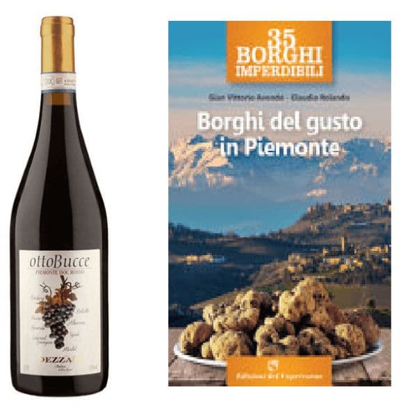 Piemonte DOC Rosso 8 Bucce 2019 + Libro Borghi del Gusto in Piemonte