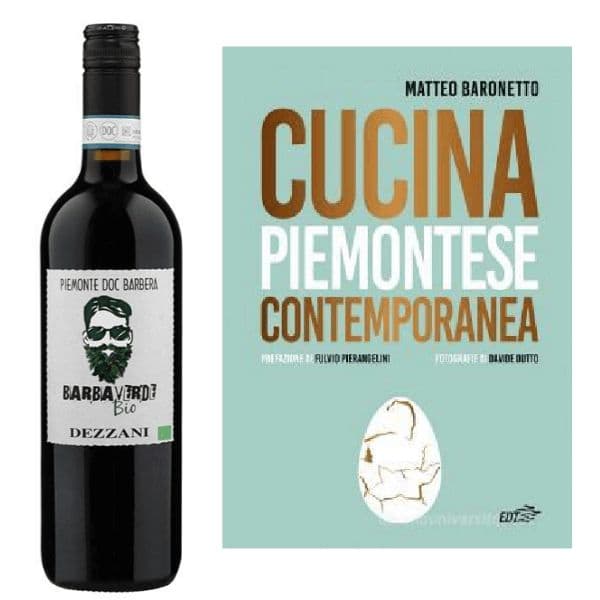 Piemonte DOC Barbera Barbaverde BIO 2019  + Cucina piemontese contemporanea