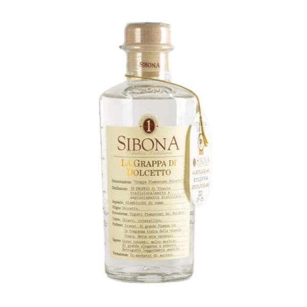 La Grappa di Dolcetto Sibona  (50 cl)