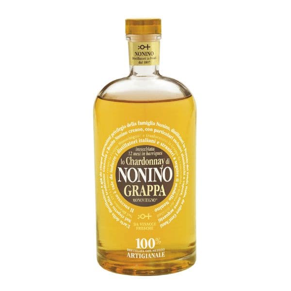 Grappa Monovitigno Chardonnay Invecchiata 12 mesi in Barrique Nonino