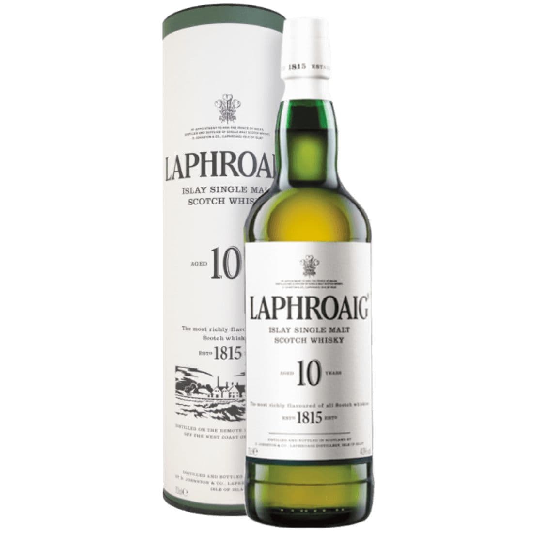Laphroaig 10 years old - Astucciato (70 cl)