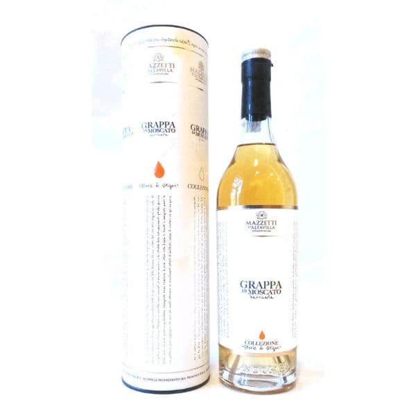 Grappa di Moscato Invecchiata Mazzetti d'Altavilla - Collezione (Astucciata)