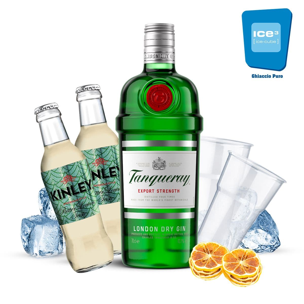 Tanqueray - Gin Lemon Kit con Limone - per 10 persone