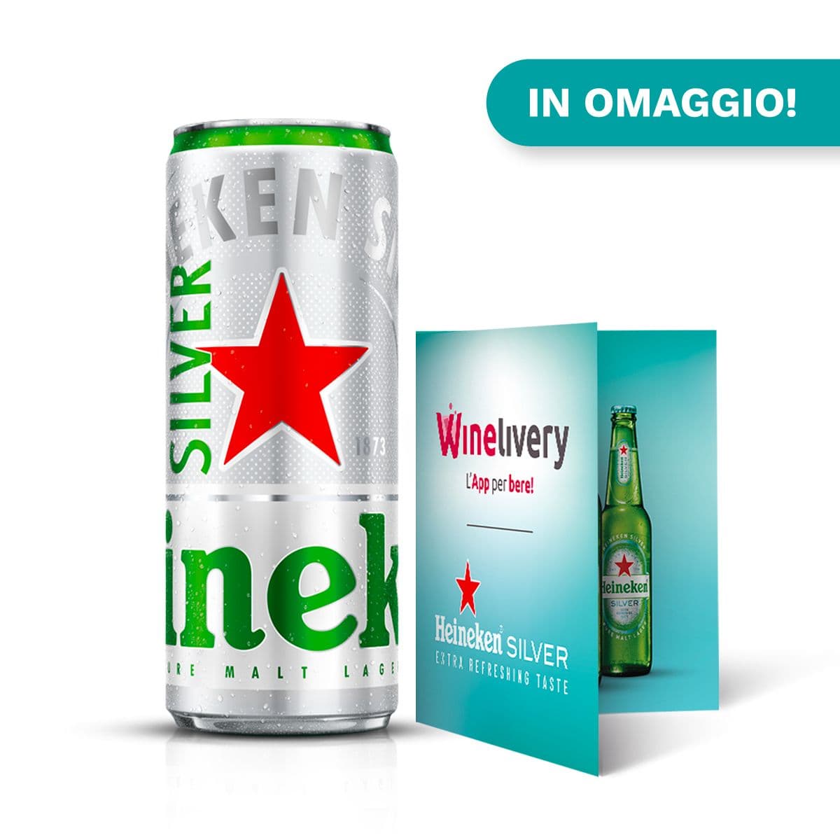Heineken Silver Omaggio (15 cl)