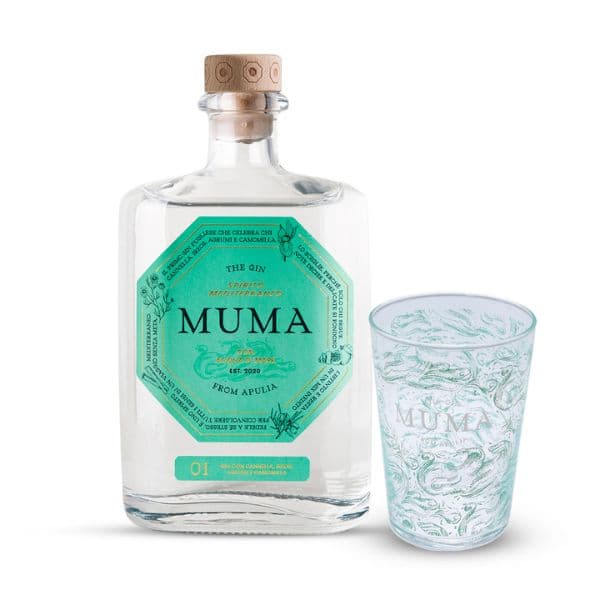 Muma Gin (50 cl) con 1 bicchiere omaggio
