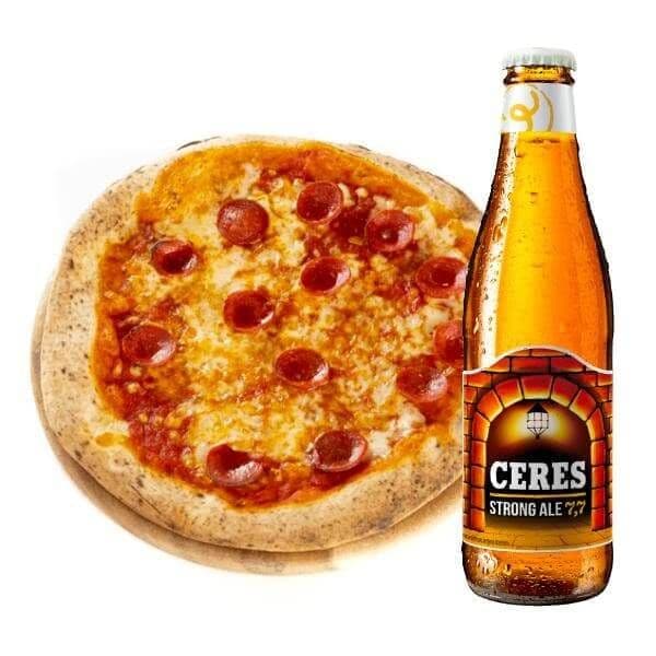 Diavola - Pronta in 5 minuti! + Ceres Strong Ale (33cl)