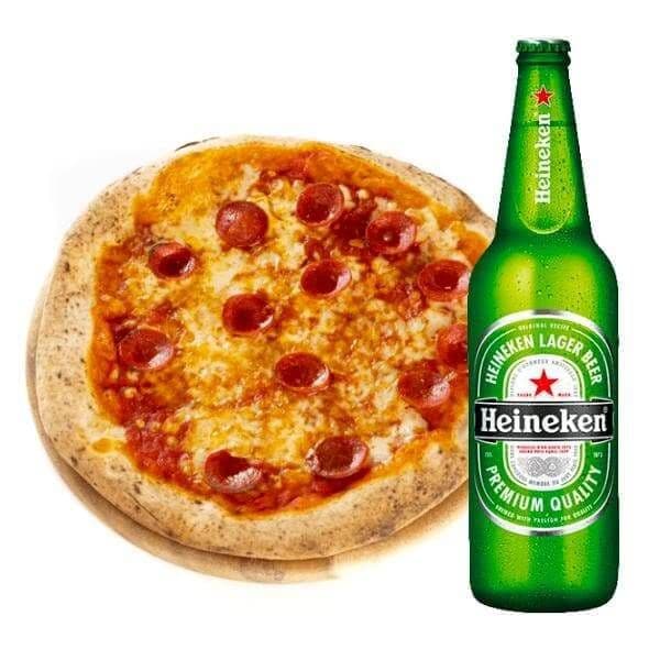 Diavola - Pronta in 5 minuti! + Heineken lager (33cl)