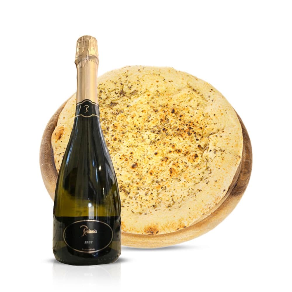 Focaccia - Pronta in 5 minuti! + Vino Spumante Brut