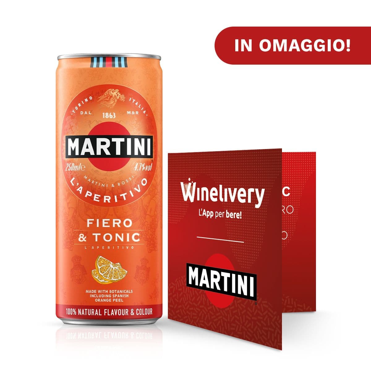 Martini Fiero & Tonic (20 cl) Omaggio