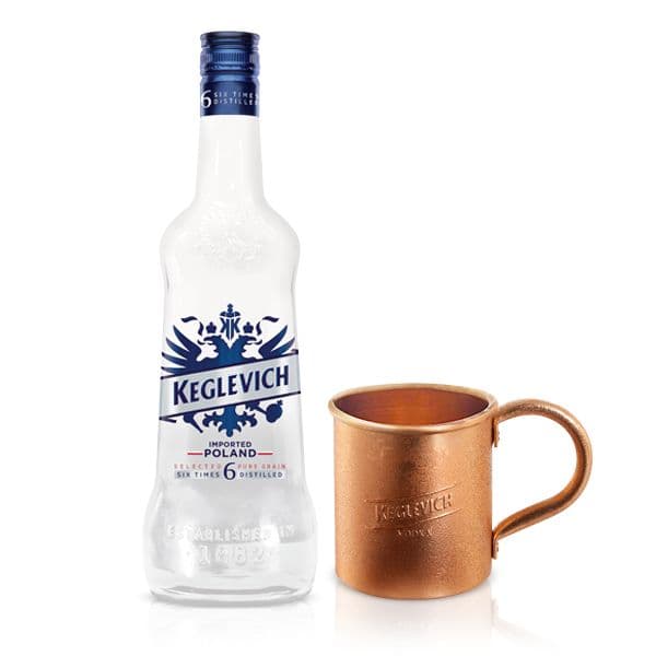 Keglevich Dry (70 cl) con Mug in Omaggio