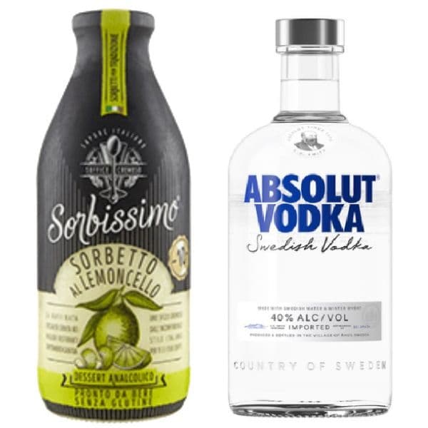 Sorbissimo + Vodka Absolut