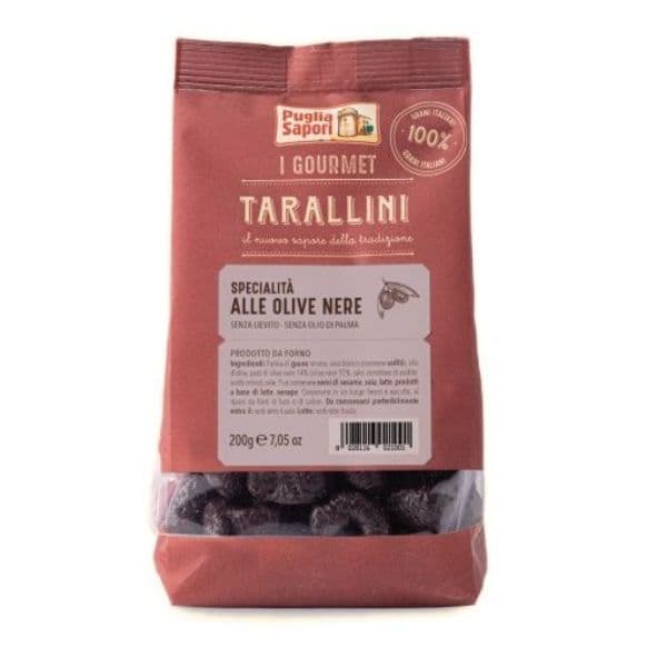 Tarallini alle Olive Nere (200 g)