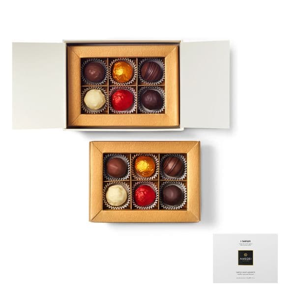 Cofanetto I Tartufi - 12 praline assortite (120 g)