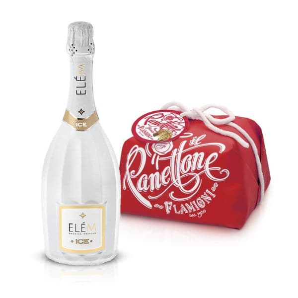 Panettone Glassato (750 g) + Spumante Demi Sec Ice