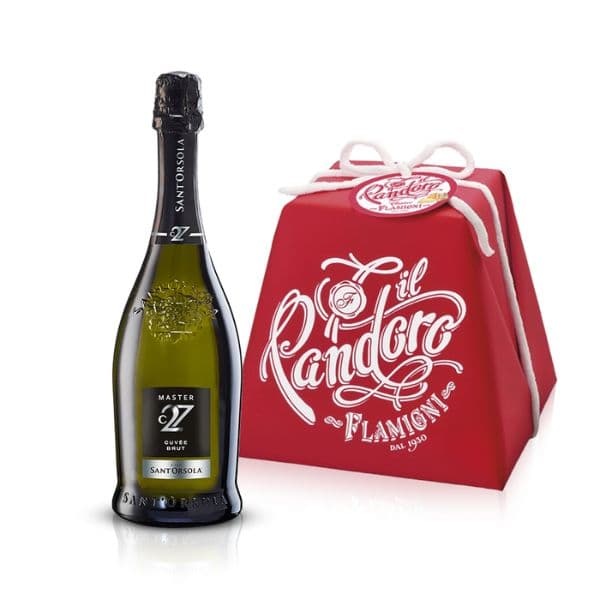 Pandoro Classico (750 g) + Sant'Orsola Master C27 Brut