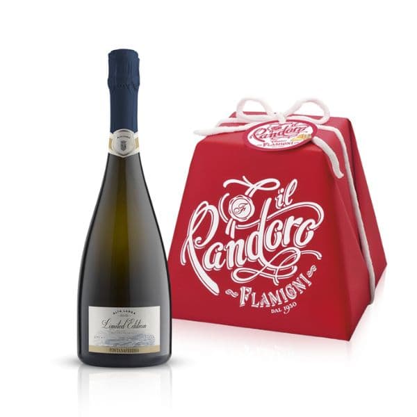Pandoro Classico (750 g) + Alta Langa DOCG Limited Edition 2018