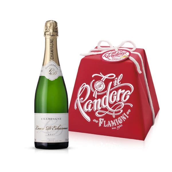 Pandoro Classico (750 g) + Champagne Laure d'Echarmes Brut