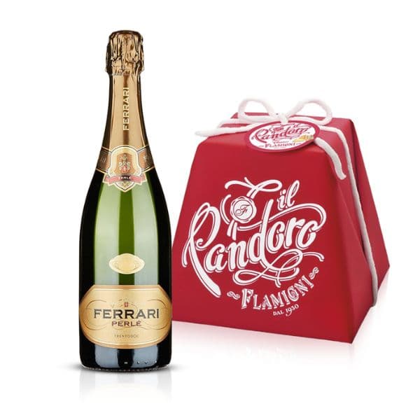 Pandoro Classico (750 g) + Trento DOC Ferrari Perlé 2017