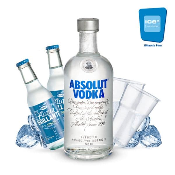 Absolut - Vodka Tonic Kit - per 10 persone