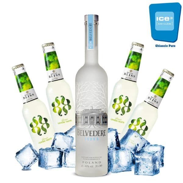Belvedere Vodka Lemon Kit - per 10 persone