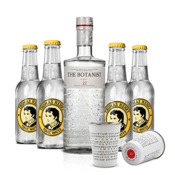 The Botanist Gin (70 cl) - con Toniche e 2 Bicchieri Omaggio