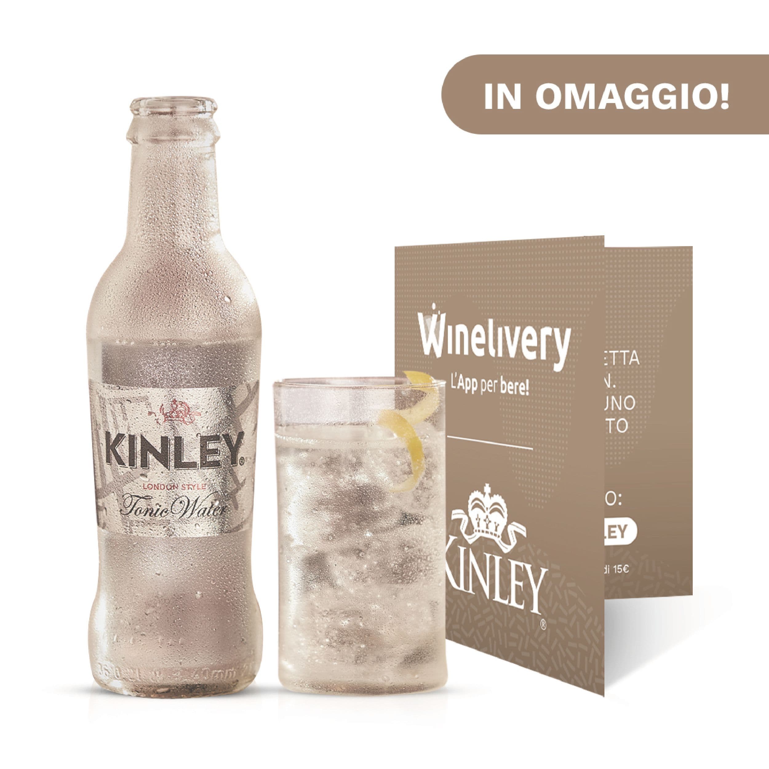 Kinley Tonic Water (15 cl) Omaggio