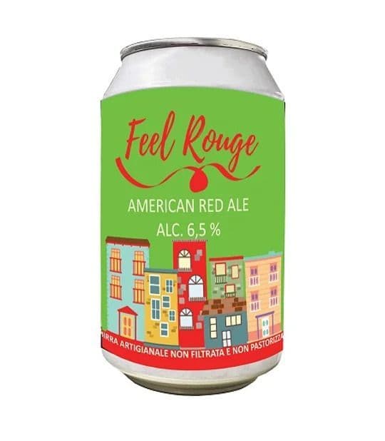 Feel Rouge - American Red Ale Lattina (33 cl)