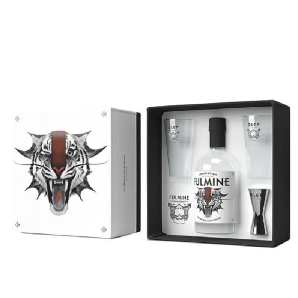 Fulmine London Dry Gin (70 cl) Gift Box
