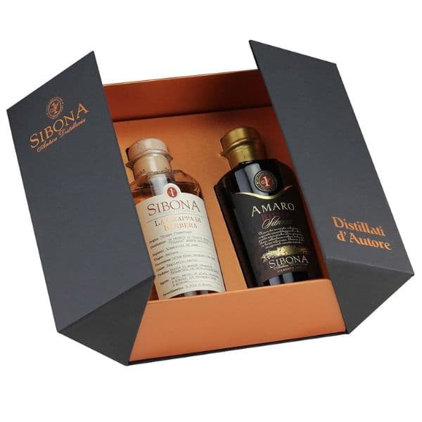 Cofanetto Grappa di Barbera + Amaro Sibona