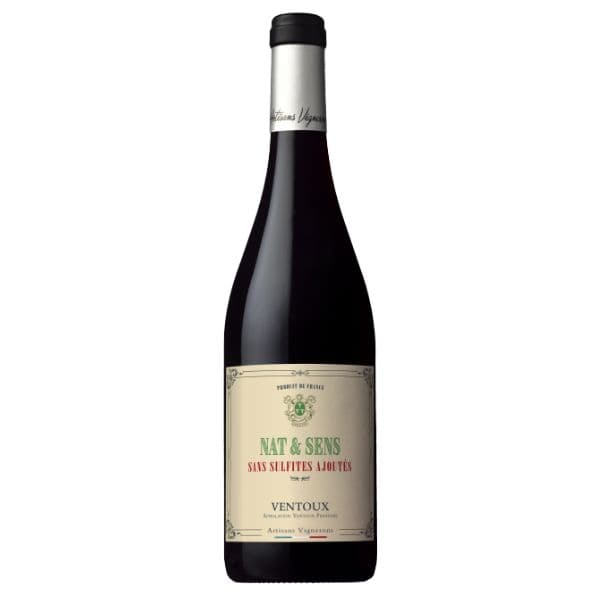 Nat & Sens Sans Sulfites Syrah HVE3 2020
