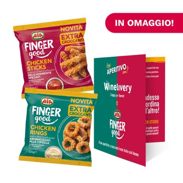 Chicken Rings/Stick Aia Finger Good (220 g) - Omaggio