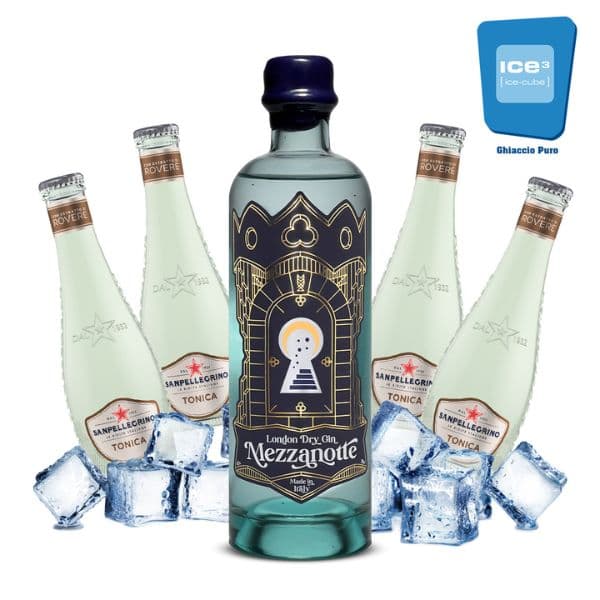 Mezzanotte Gin Tonic Kit - per 10 persone