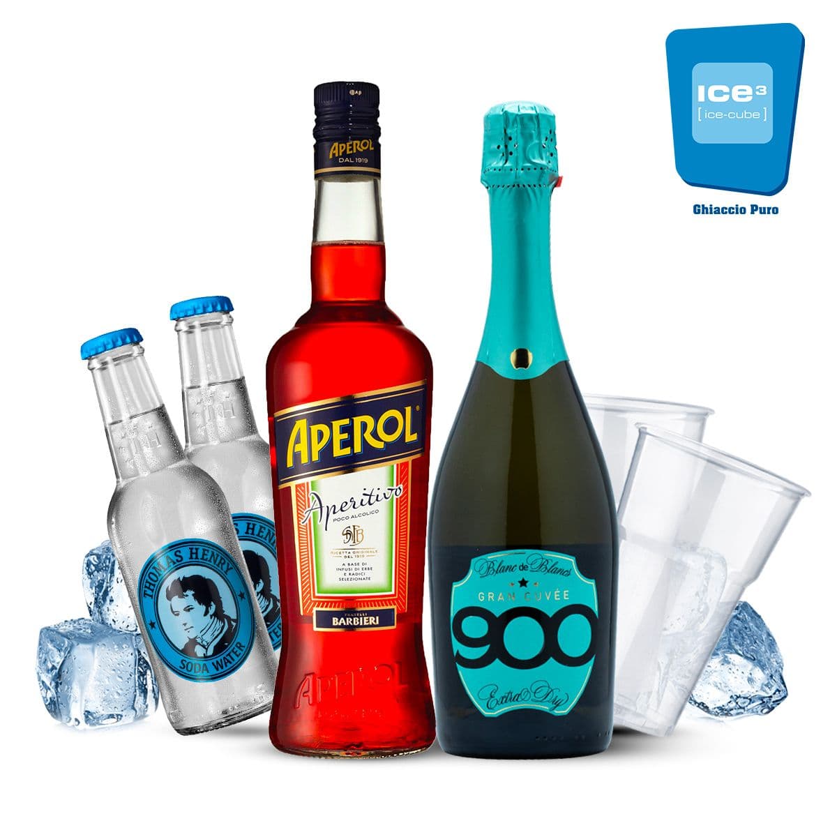 Aperol - Spritz Cocktail Kit - per 10 persone