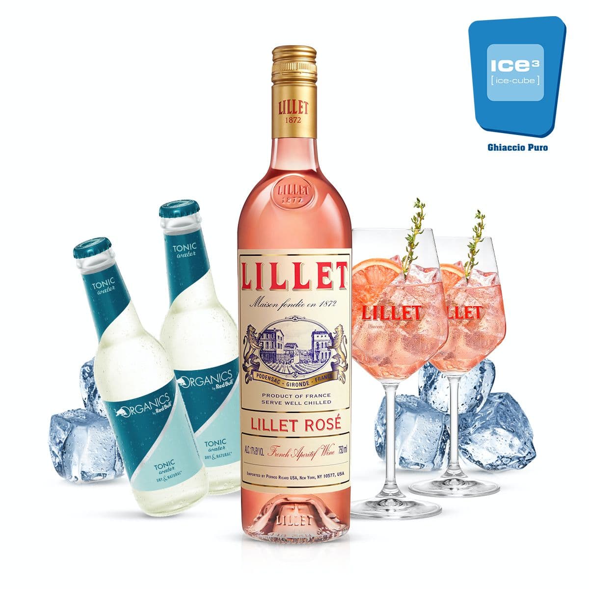 Lillet Jolie Cocktail Kit - per 10 persone
