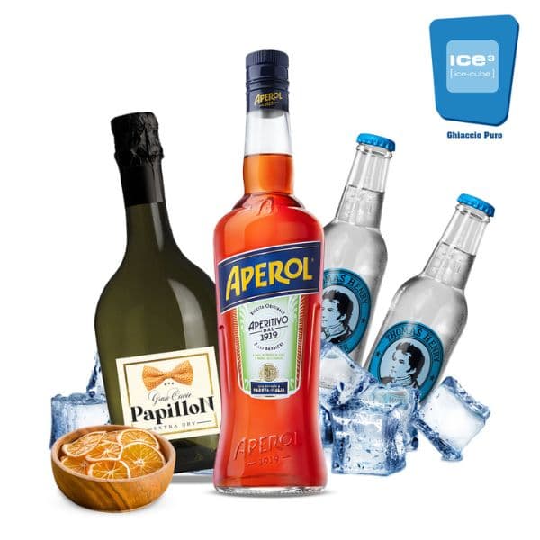 Aperol - Spritz Cocktail Kit con Arancia - per 10 persone