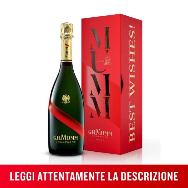 Champagne AOC Grand Cordon Brut con Astuccio Personalizzato!