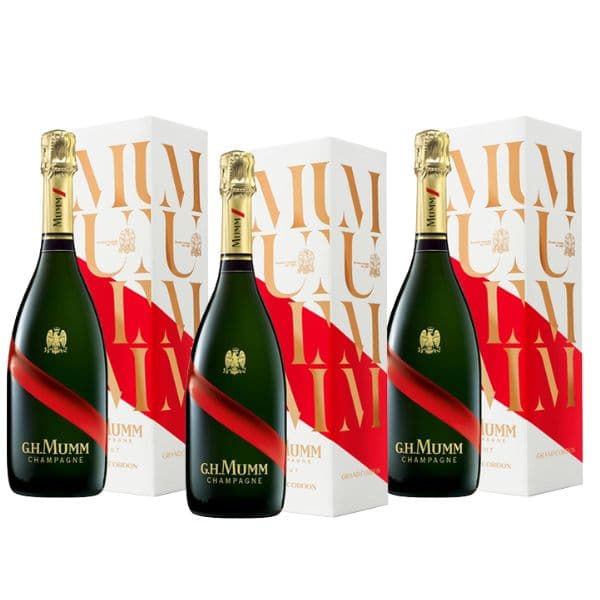 Box da 3 - Champagne AOC Grand Cordon Brut (Astucciato)